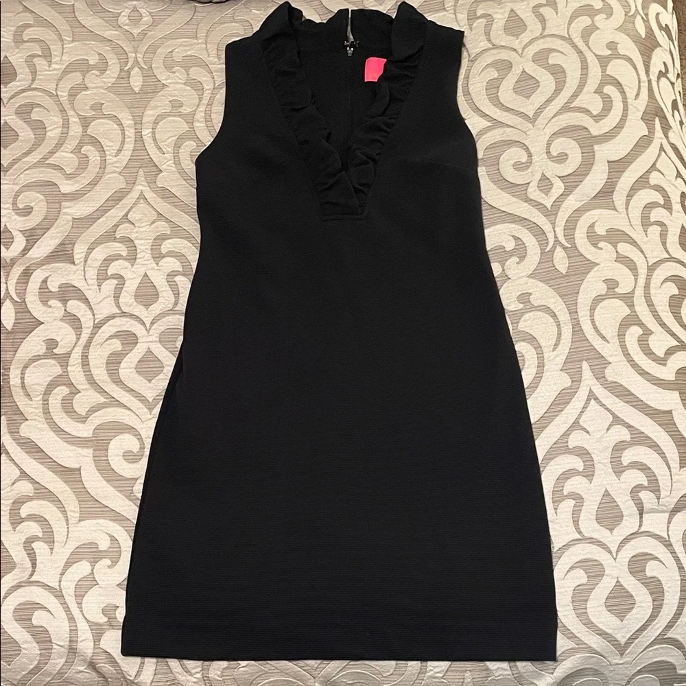 Lilly Pulitzer Tisbury Sleeveless Dress Size Small Onyx - Picture 4 of 9
